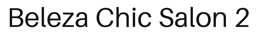 Beleza Chic Salon 2